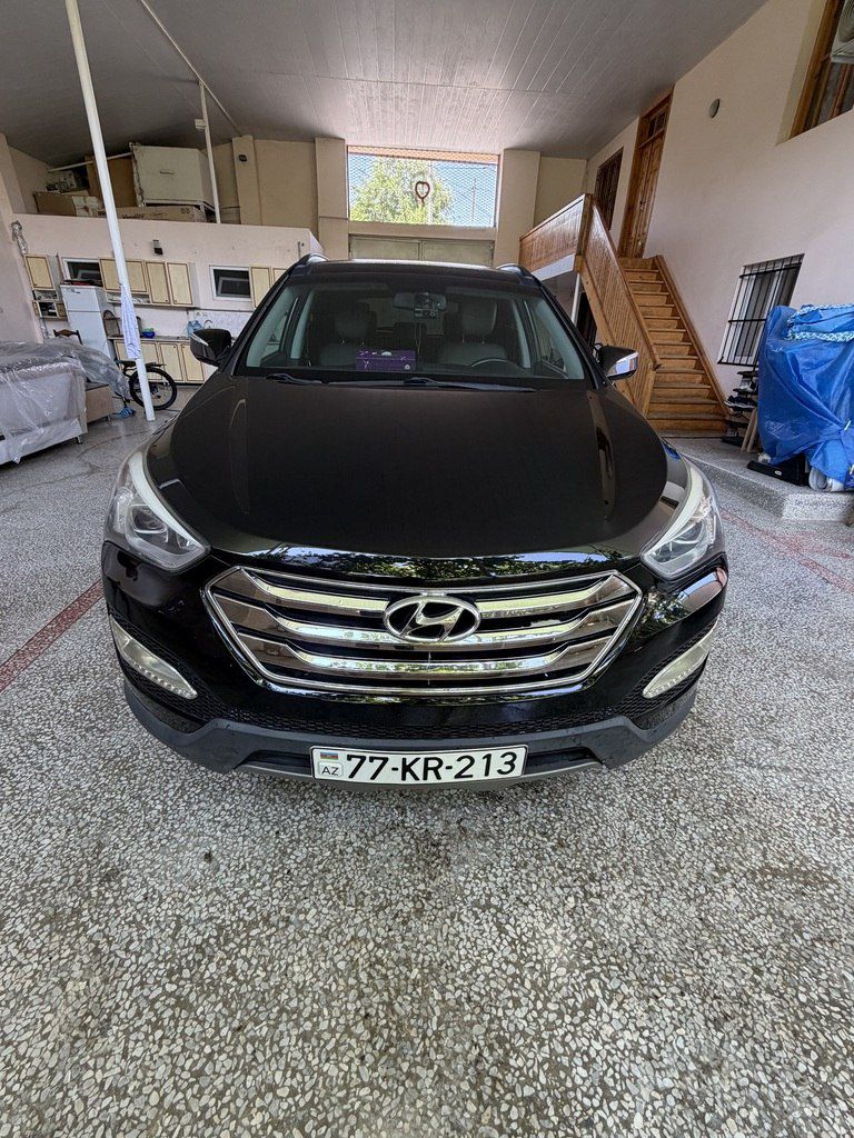 Hyundai Santa Fe, 2.4 L, 2014 il, 162 000 km 77-KR-213 — Avtomobillər, Gəncə (12)