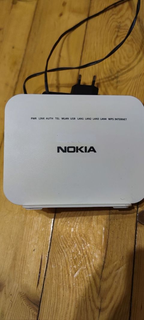 Nokia G-240W-G Gpon Wi‑Fi router/ONT - Brend/model: Nokia G-240W-G — Bakı