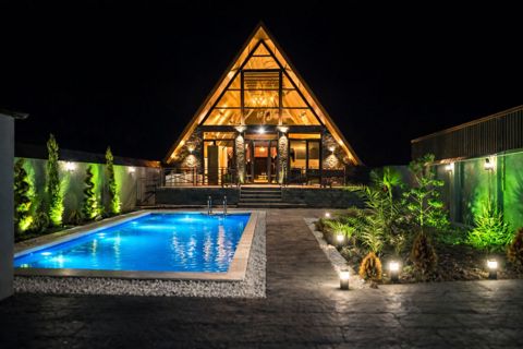 İcarəyə verilir 3 otaqlı həyət evi/bağ evi 45 m² — Qəbələ
