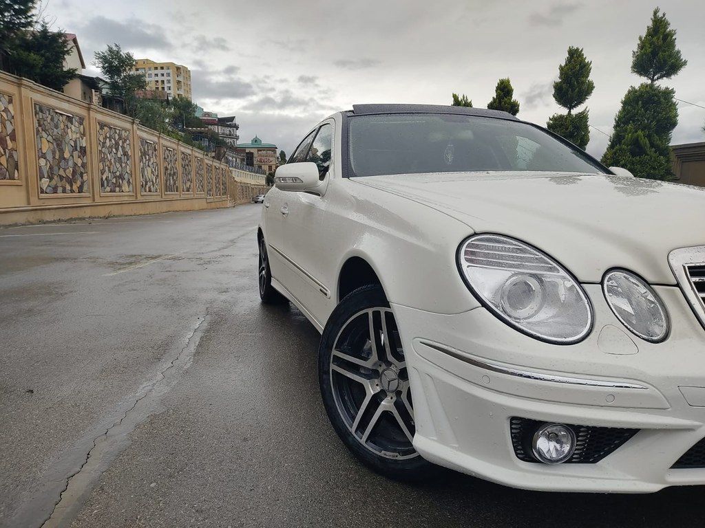 Mercedes E 240, 2.6 L, 2003 il, 332 000 km — Avtomobillər, Bakı (7)