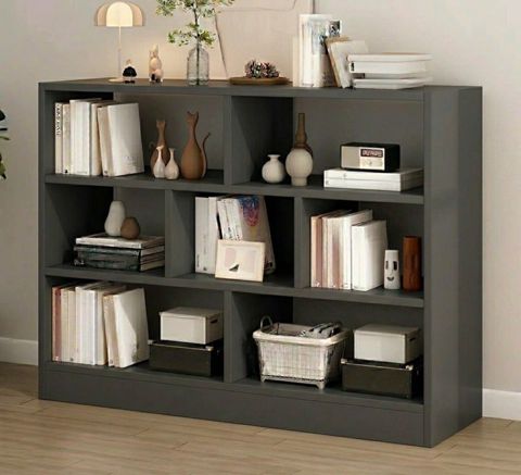 Stellaj MB6, laminat, 72x100x30 sm, antrasit — Bakı