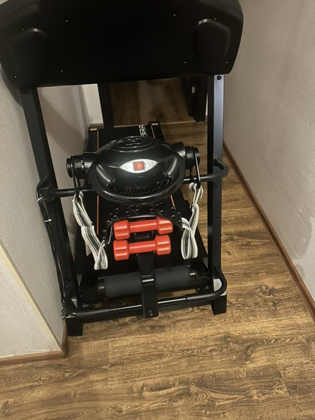 Ferro qaçış yolu – çoxfunksiyalı ev fitnes trenajoru - Geniş LED — Koşu simulyatorları, Qobu (2)