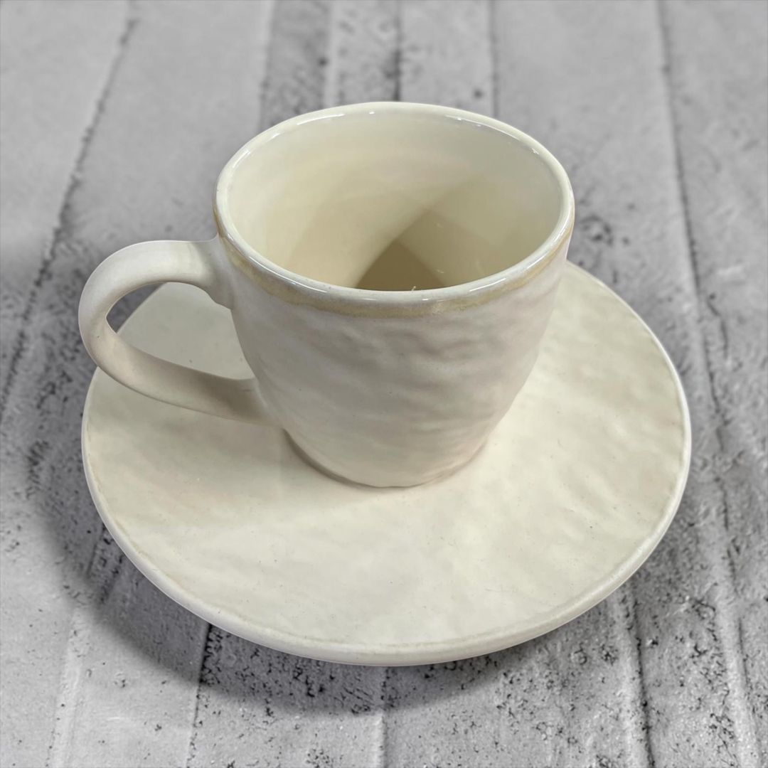 Çay dəsti Danny Home 5498, keramika, krem, 250 ml, 12 əd — Mallar, Bakı (2)