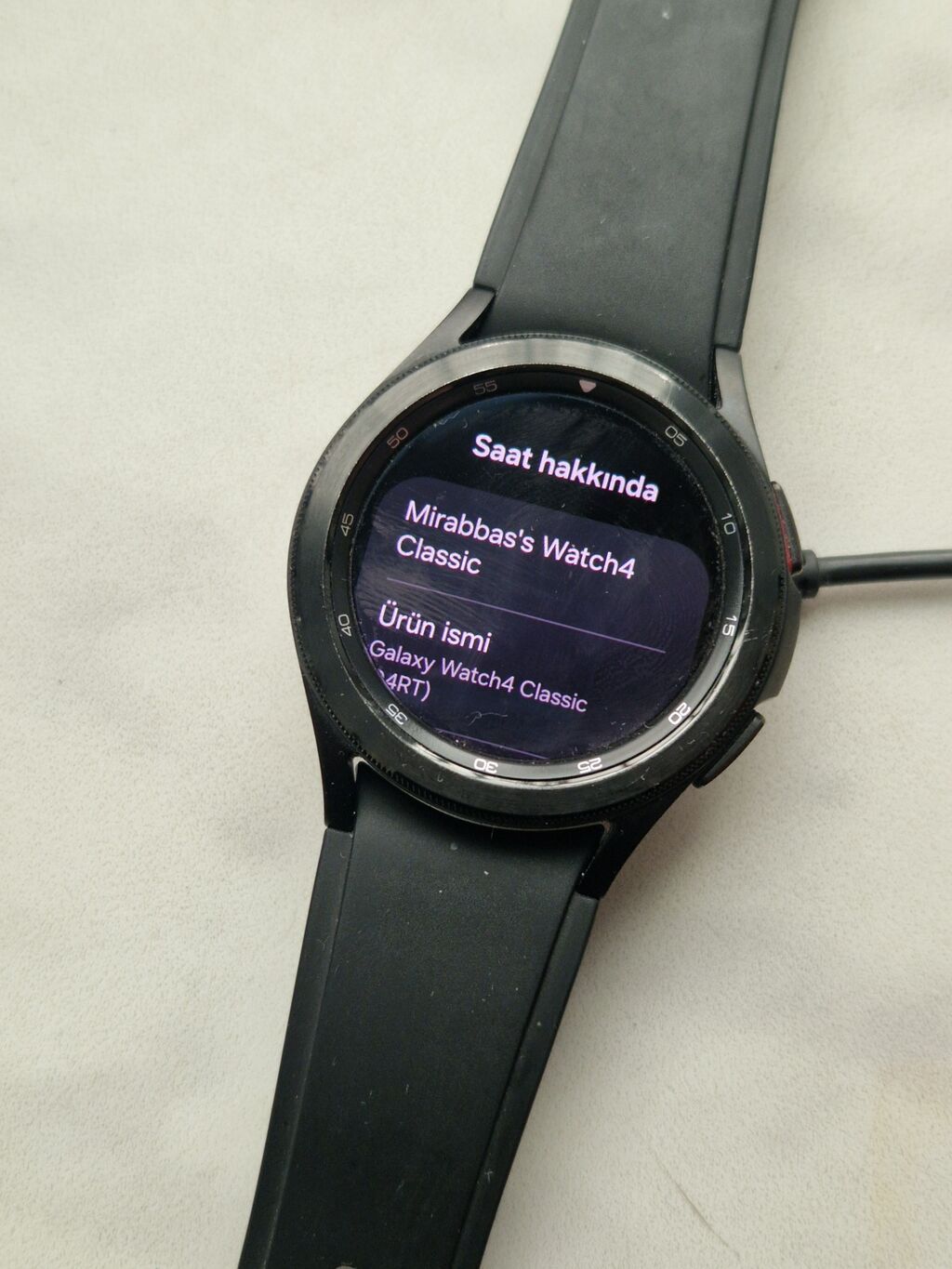 Yeni, Smart saat, Samsung, Suya davamlı, rəng - Qara — Ağıllı saatlar, Lənkəran (5)