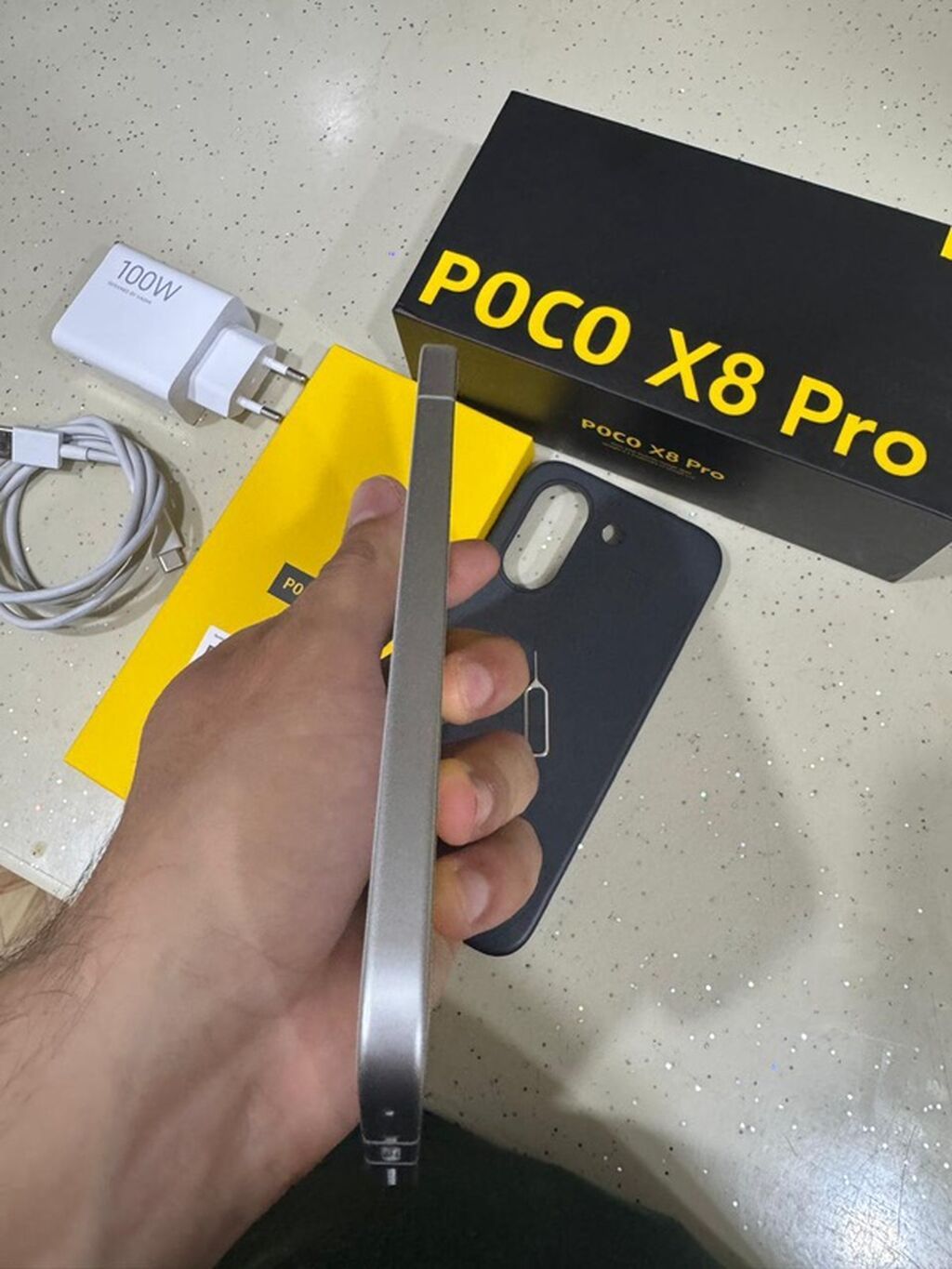 Poco X8 Pro, 512 GB, rəng - Ağ, Barmaq izi — Xiaomi, Bakı (8)