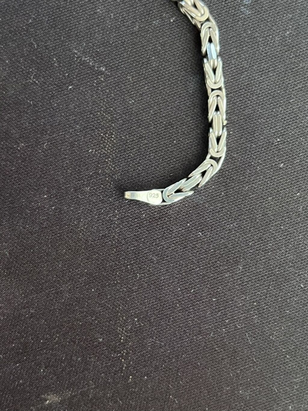 Boyunbağı, Gümüş, 29 g — Qolye və zəncir, Bakı (3)