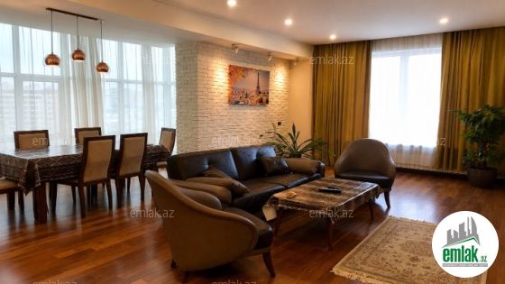 Satılır 3 otaqlı 135 m² yeni tikili Şah İsmayıl Xətai m — Mənzil (2)