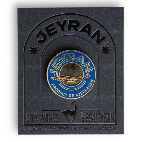 Kürü (caviar) sancaq (pin) — Bakı