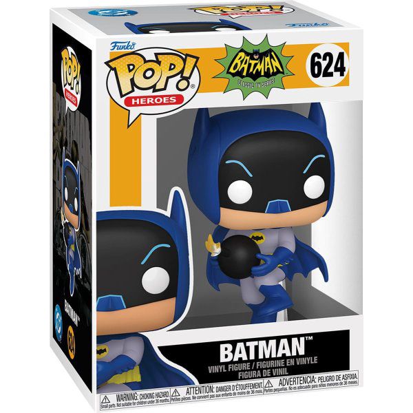 Funko. First POP Heroes: Batman 66 S2- Batman w/Bomb — Kitablar, Bakı
