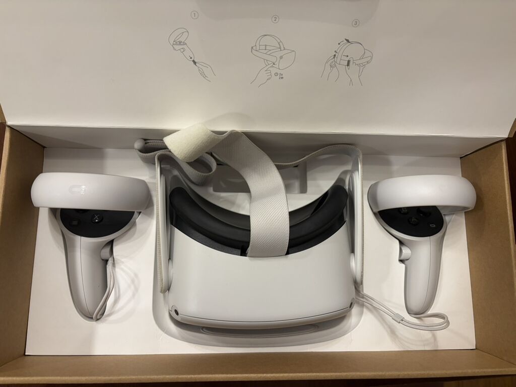 Oculus Quest 2 – müstəqil VR qulaqcığı və 2 ədəd Touch nəzarətçisi — Aksesuarlar, Bakı (4)