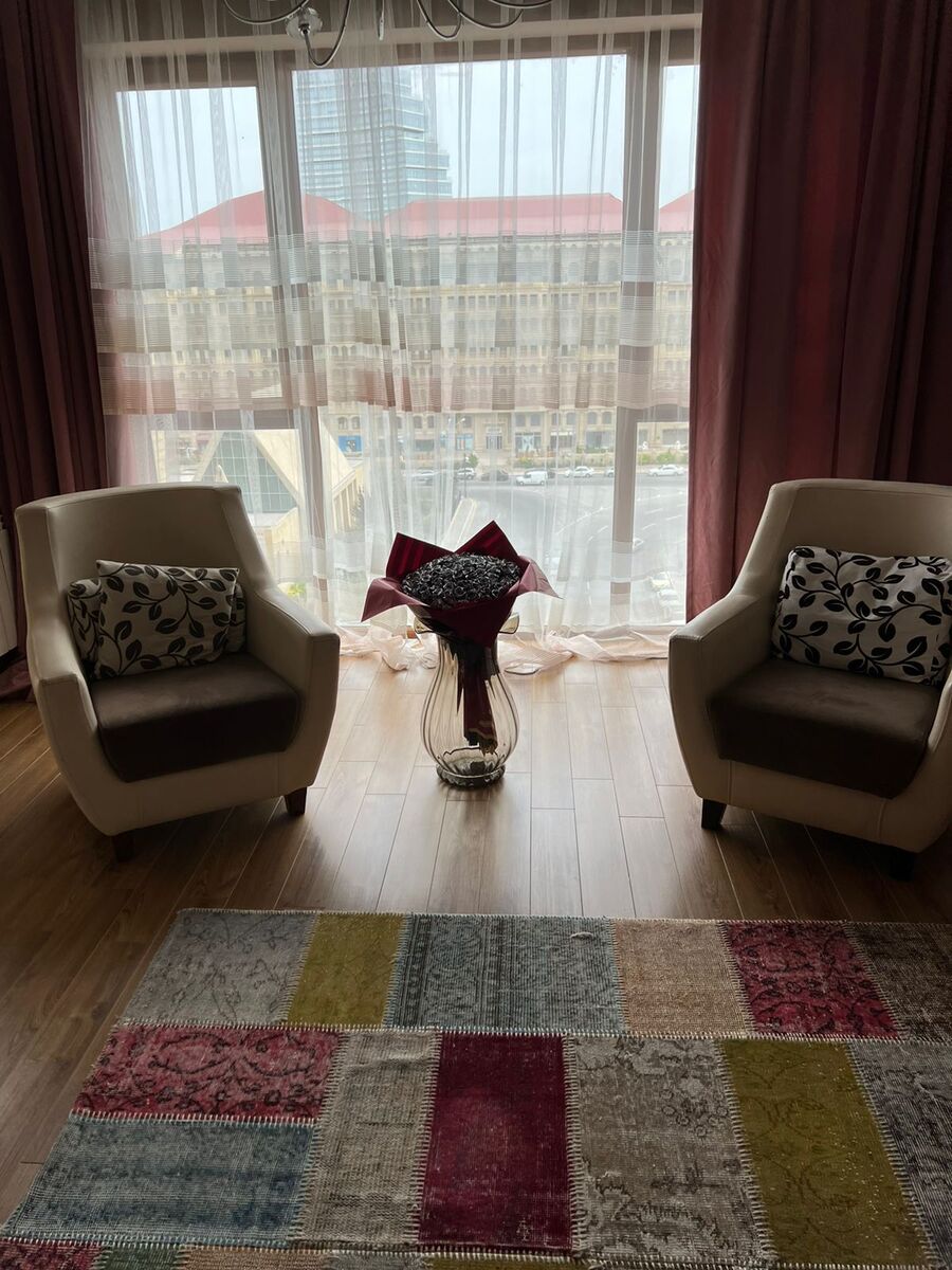 İcarəyə verilir 2 otaqlı yeni tikili 120 m² — Mənzil, Bakı (3)