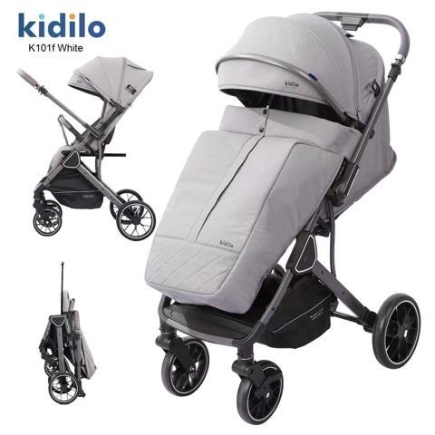 Uşaq arabası Kidilo azrK101F, ağ — Bakı