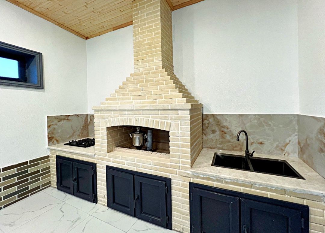 İcarəyə verilir 6 otaqlı həyət evi/bağ evi 240 m² — Ev, villa, Qəbələ (11)