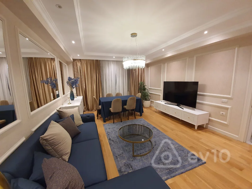 3 otaqlı mənzil, 120 m², Lermontov küç — kirayə — Mənzil, Bakı (3)