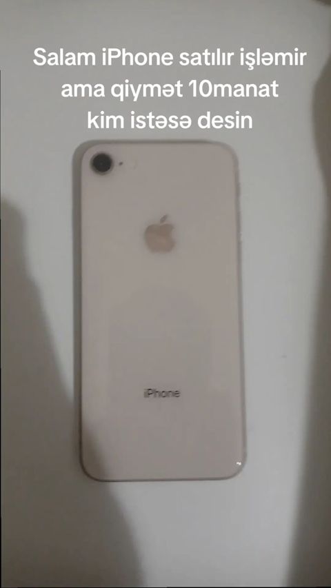 IPhone 8, Ağ, Qırıq — Sumqayıt