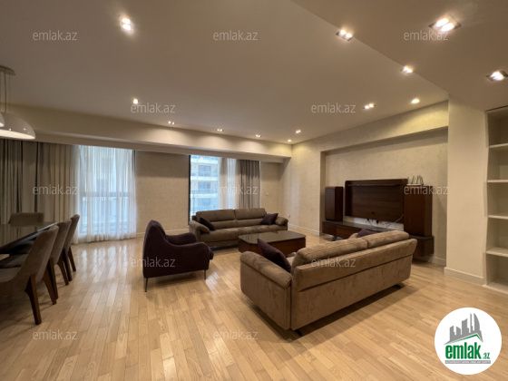 İcarəyə verilir 3 otaqlı 180 m² yeni tikili Park Bulvar — Mənzil (7)