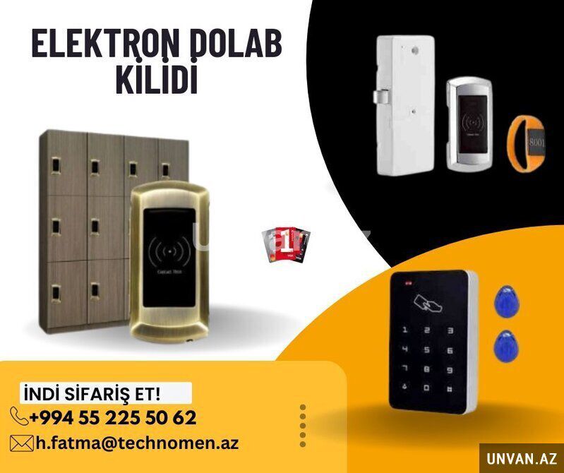 Elektron dolab kilid sistemi — Mallar, Bakı