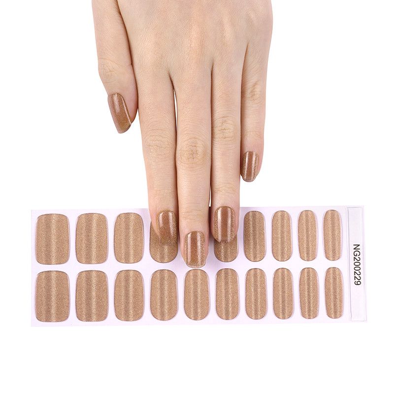 Dırnaq stikerləri NG200229 Beautech Gel Nail Wraps, 20 Tips — Mallar, Bakı (2)