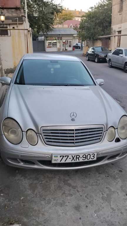 Mercedes E 220, 2.2 L, 2002 il, 428 000 km 77-XR-903 — Avtomobillər, Bakı