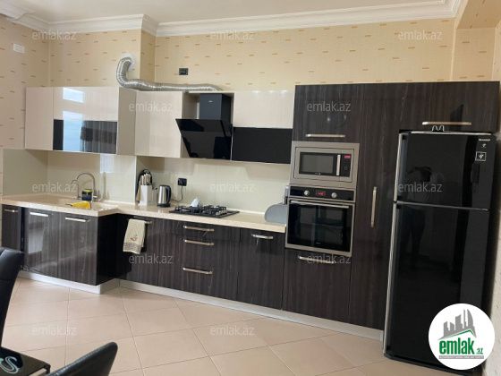 İcarəyə verilir 4 otaqlı 230 m² yeni tikili Park Bulvar — Mənzil (8)