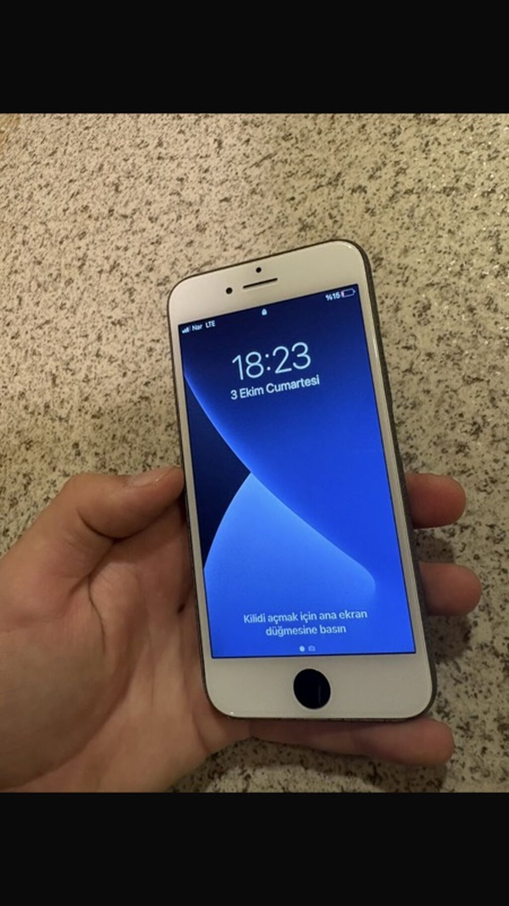 IPhone 7, 128 GB, Qara, Barmaq izi — Apple iPhone, Bakı (2)
