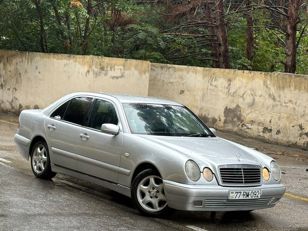 Mercedes E 200, 2.2 L, 1998 il, 245 000 km 77-RM-092 — Avtomobillər, Bakı (3)