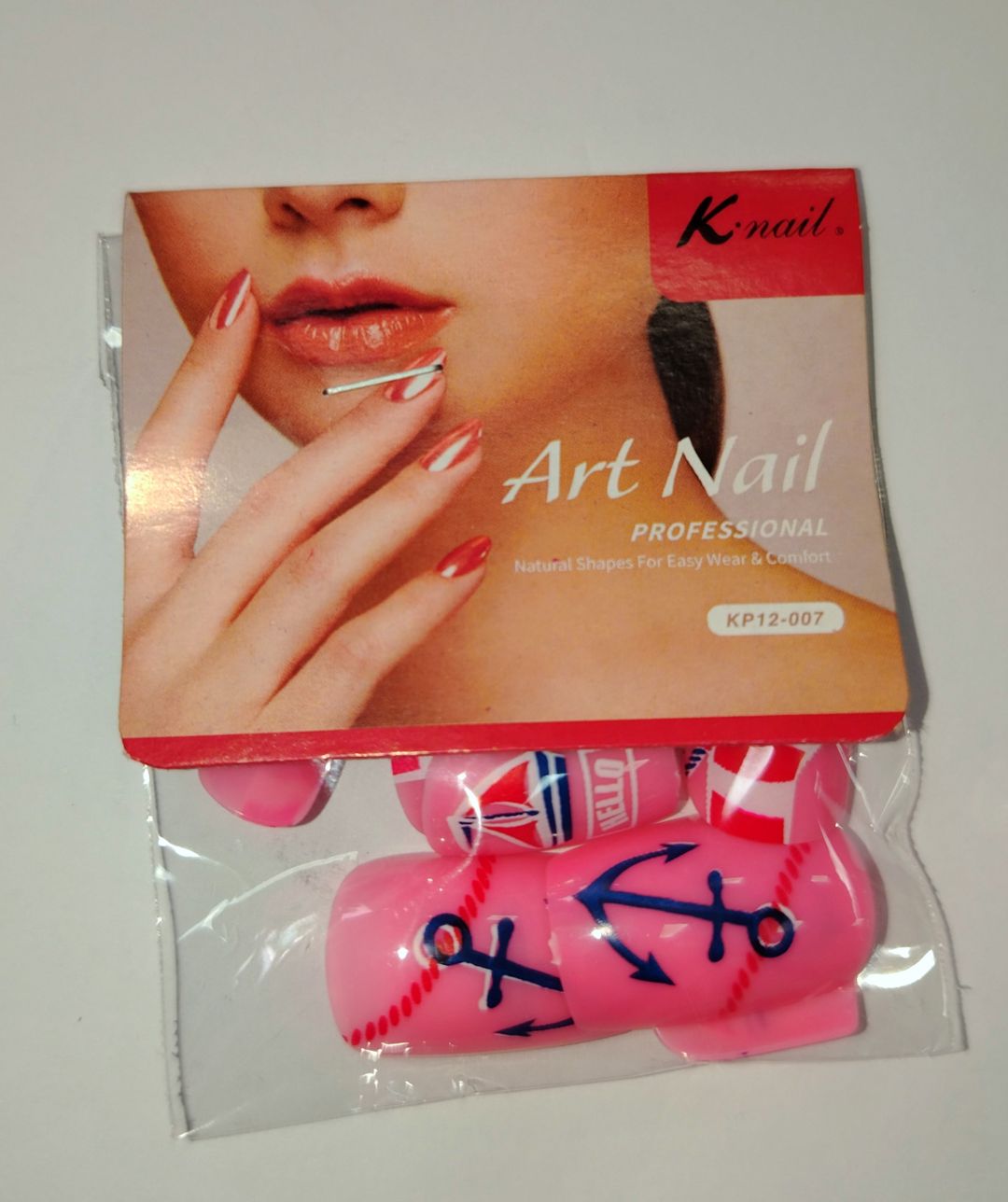 Suni dırnaqlar K.nail KP12-007, çəhrayı — Mallar, Bakı