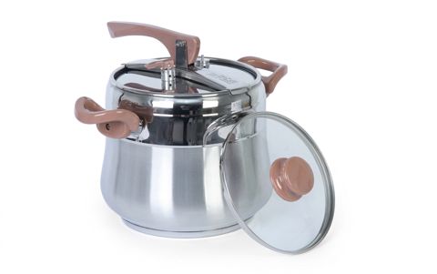 Buxar qazanı Bonera, paslanmayan polad, 10 L — Bakı