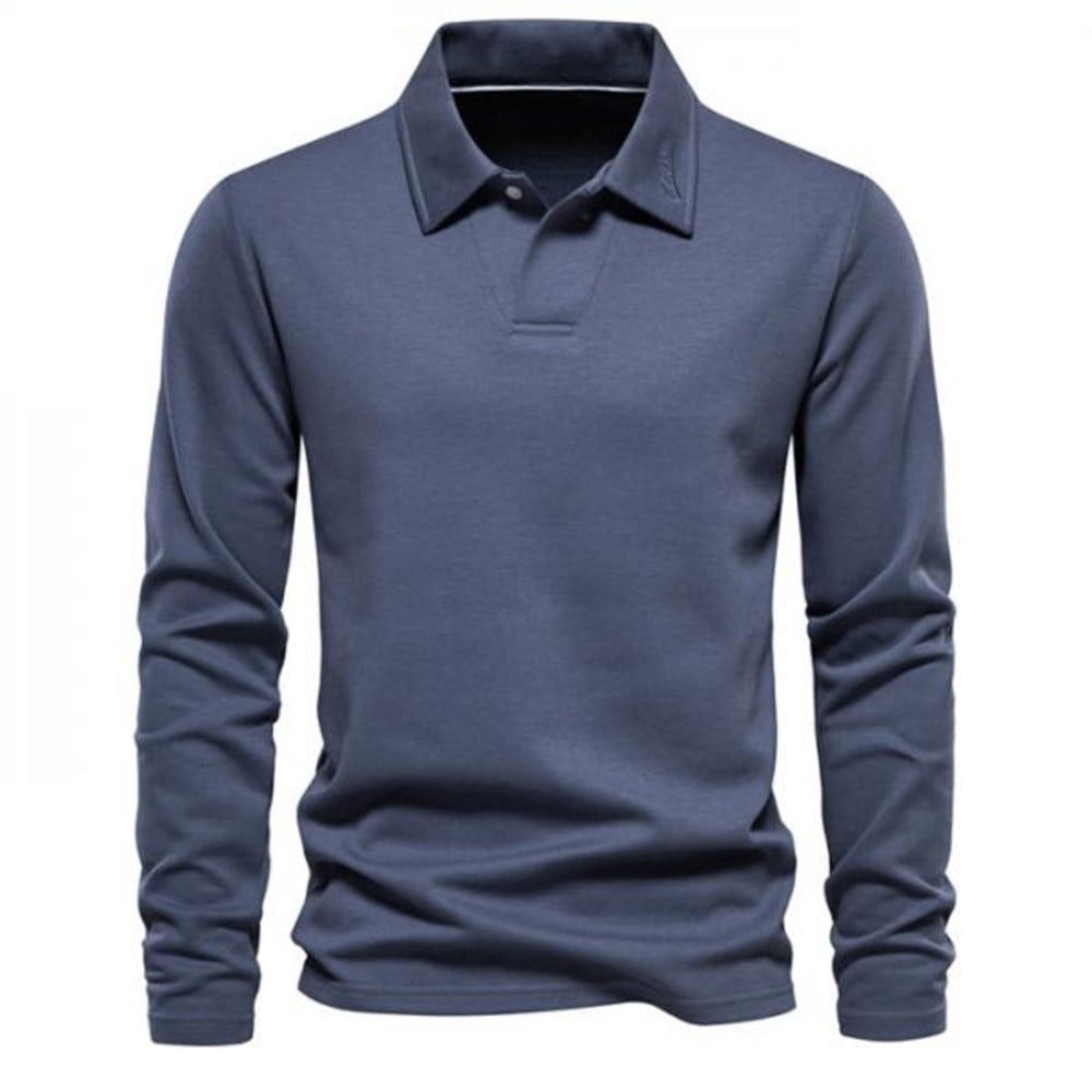 Kişilər üçün polo EB_1285, göy, pambıq, ölçü XXL — Mallar, Bakı