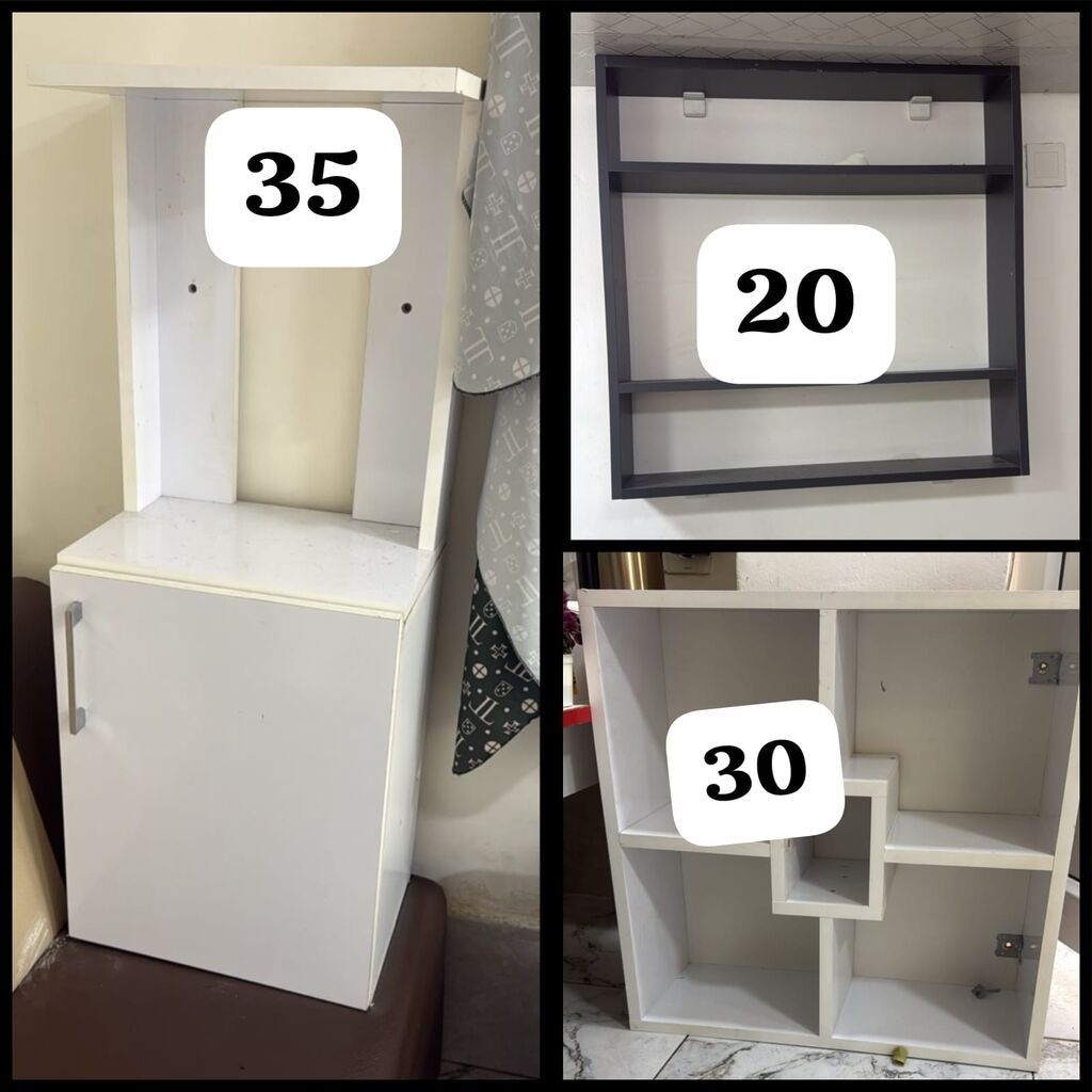 Aynur 2 salon ucun dolablar *desmal polkasi 30 AZN* boyuk dolab — Salon mebeli, Bakı