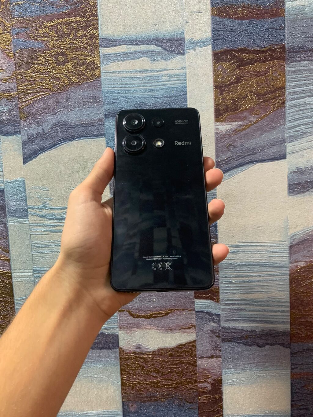 Redmi Note 13, 128 GB, rəng - Qara, Barmaq izi, Face ID, Sənədlərlə — Xiaomi, Bakı (3)