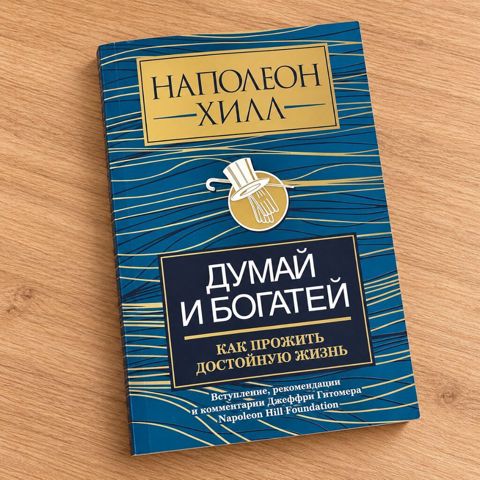 Napoleon Hill – “Düşün və zəngin ol” / “Думай и богатей” Kitab yaxşı — Bakı