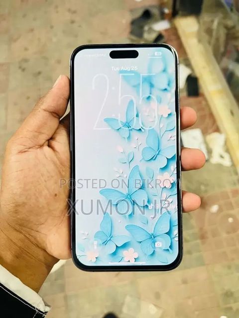 IPhone 14 Pro Max, 256 GB, Blue Titanium, Face ID — Bakı