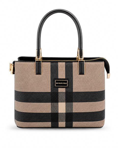 Kross-bodi çanta Silver & Polo SP924, eko dəri, qəhvəyi, 17x21 sm — Bakı