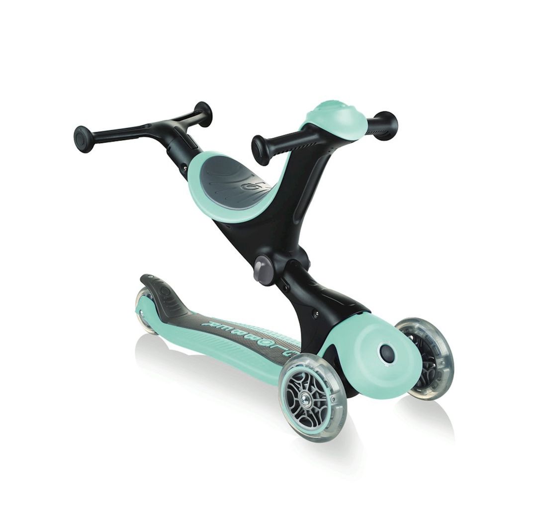 Yığılan skuter Globber Go Up Deluxe, yaşıl/qara — Mallar, Bakı (2)