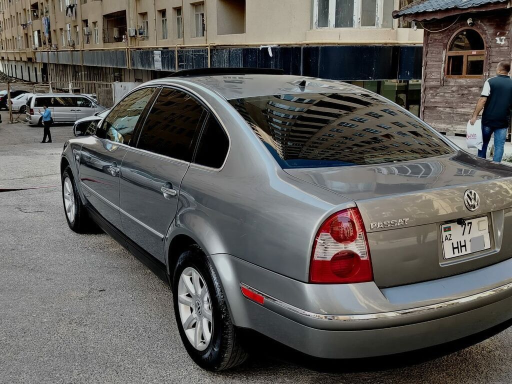 Volkswagen Passat sedan – gümüş-boz Yaxşı vəziyyətdədir. pul — Avtomobillər, Bakı (2)