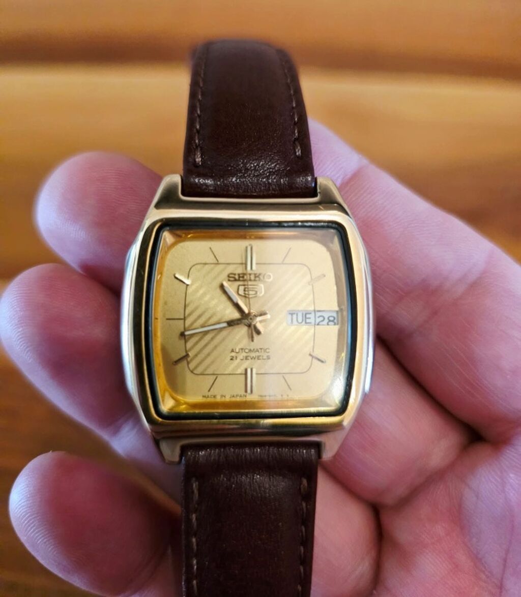 Seiko 5 avtomatik qol saatı - Model: Seiko 5 (Made in Japan qeydli) — Qol saatları, Bakı (4)