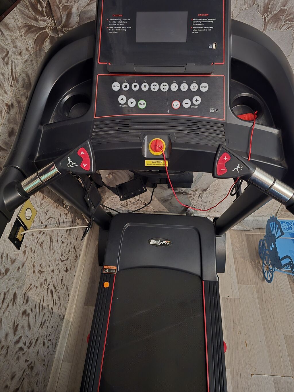 BodyFit qaçış trenajoru - Güclü, səssiz elektrik mühərriki ilə evdə — Koşu simulyatorları, Mehdiabad (6)