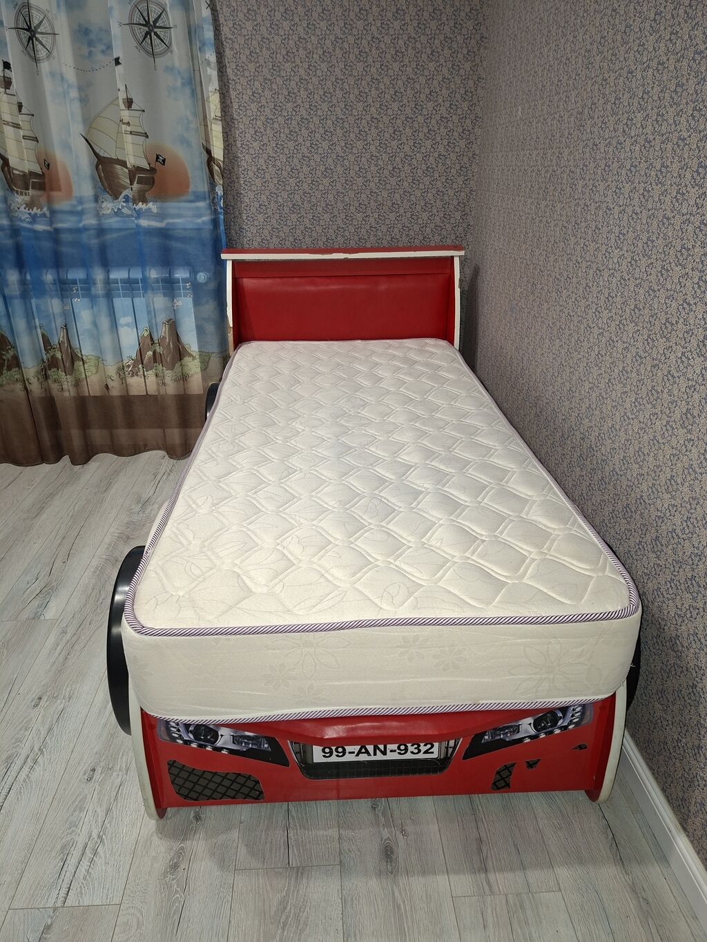 İşlənmiş, Hazır, Maşın-çarpayı, Matras ilə, Siyirməsiz — Yataqlar, Bakı (3)
