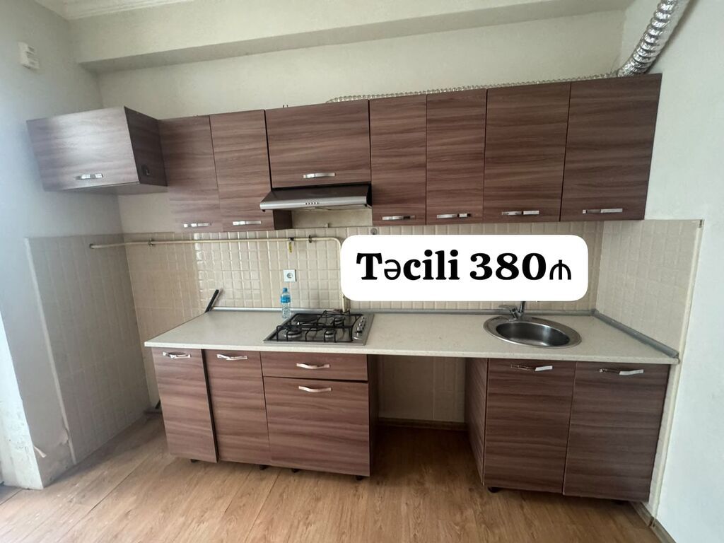 Endirim olundu Mətbəx mebeli satılır 380₼. ölçü bilmir 3m — Mətbəx mobilyası, Bakı