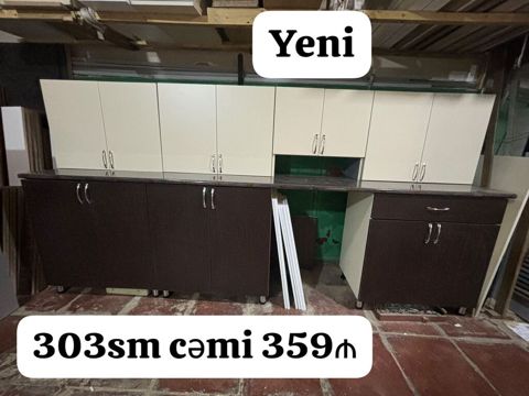 *Yeni Metbex mebeli Satılır*‼ Hazır əldədir Qiymet 359 manat Olcusu — Bakı