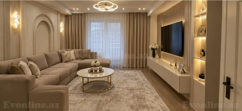 Kirayə verilir 3 otaqlı Mənzil Yeni tikili 120 m² Bakı, Xətai r., Ağ şəhər — Mənzil, Bakı (4)