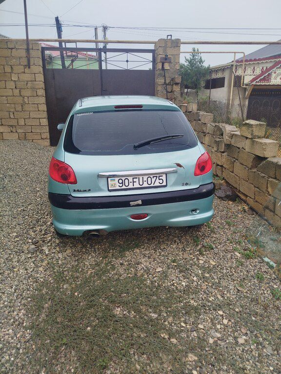Peugeot 206, 1.4 L, 2005 il, 352 126 km 90-FU-075 — Avtomobillər, Bakı (2)