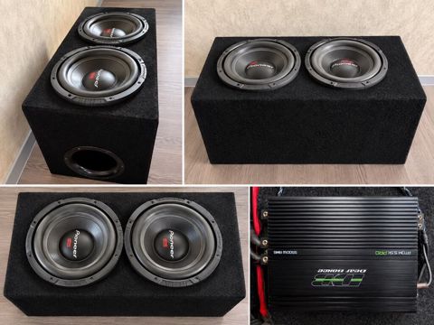 İki ədəd Pioneer subwoofer və gücləndirici komplekti - Subwooferlər — Ağsu