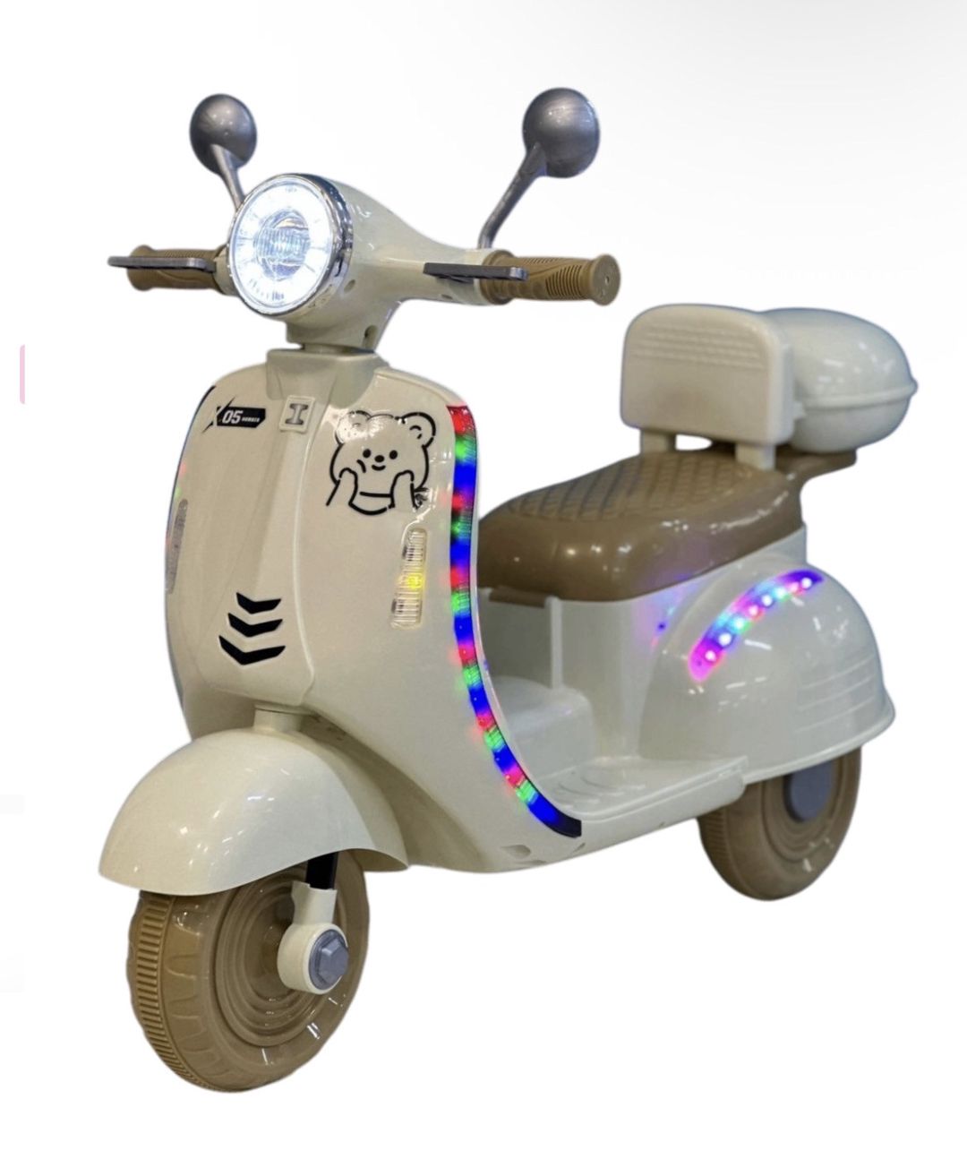 Uşaq üçün elektrik motosikl SS008, bej — Mallar, Bakı