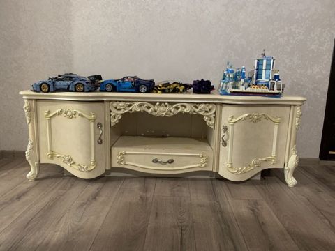 İşlənmiş, Düz TV altlığı, Polkalı — Bakı