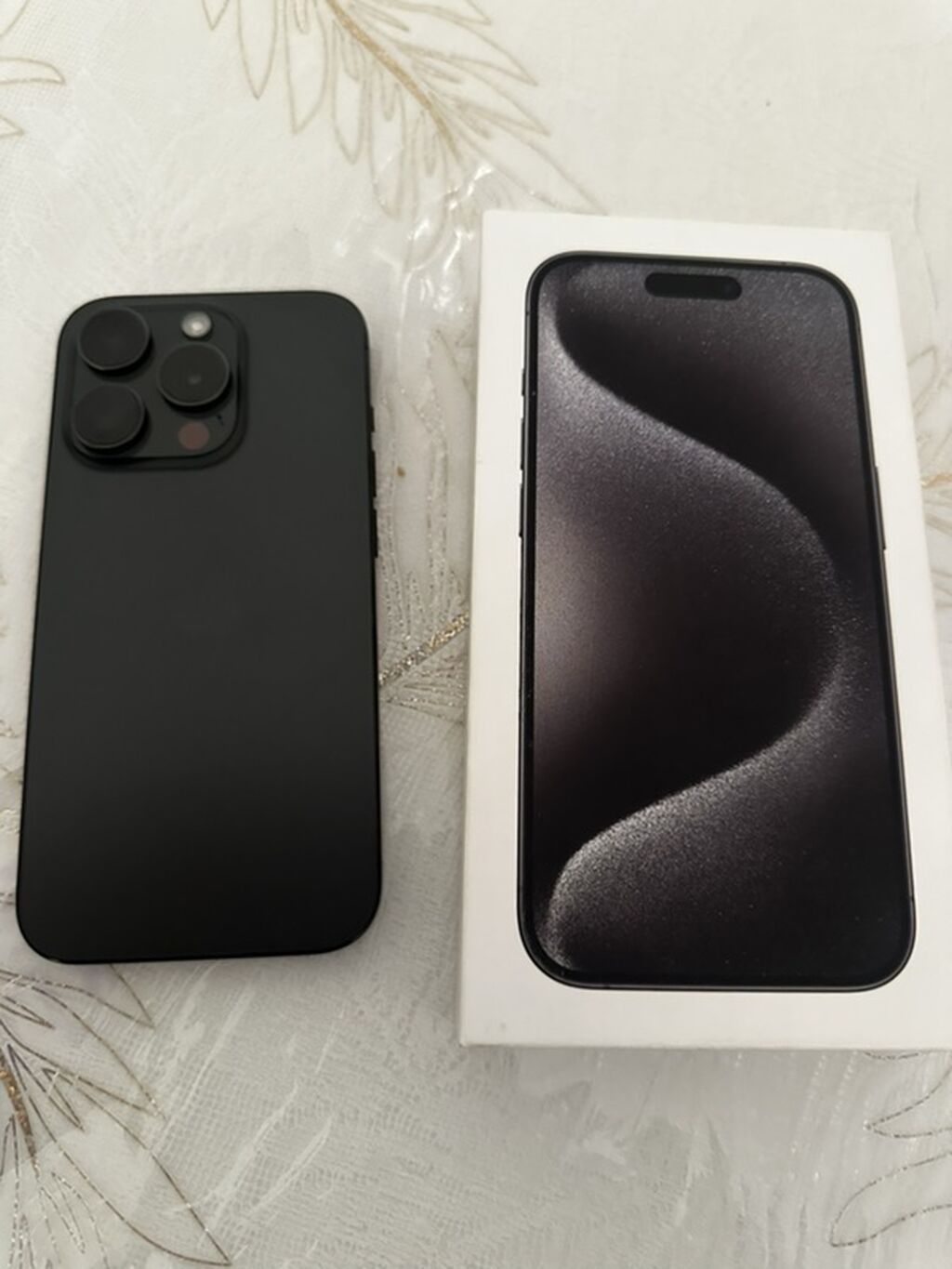 IPhone 15 Pro, 128 GB, Black Titanium, Face ID — Apple iPhone, Bakı (3)