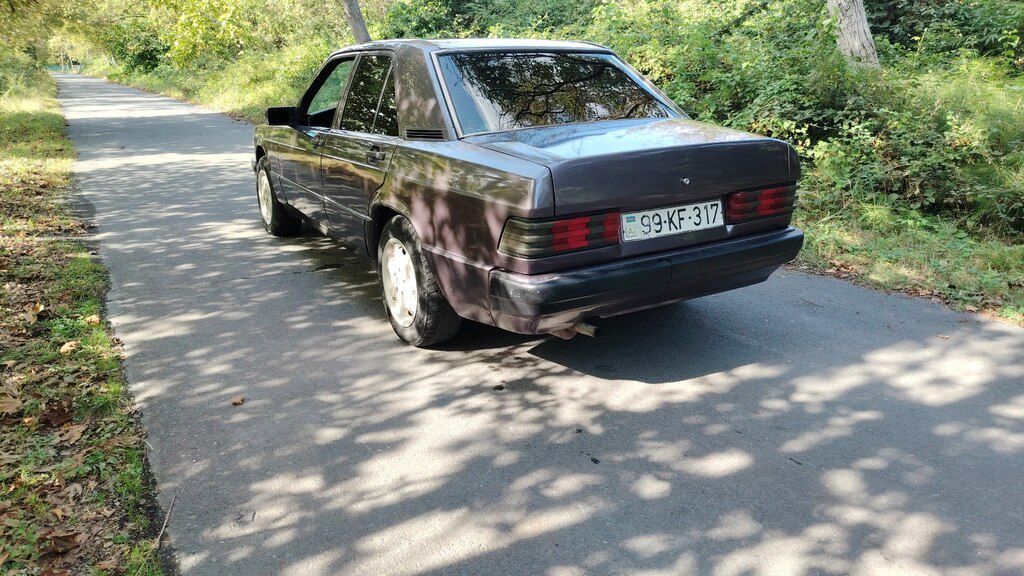 Mercedes 190, 2.0 L, 1991 il, 300 000 km 99-KF-317 — Avtomobillər, Zaqatala (6)