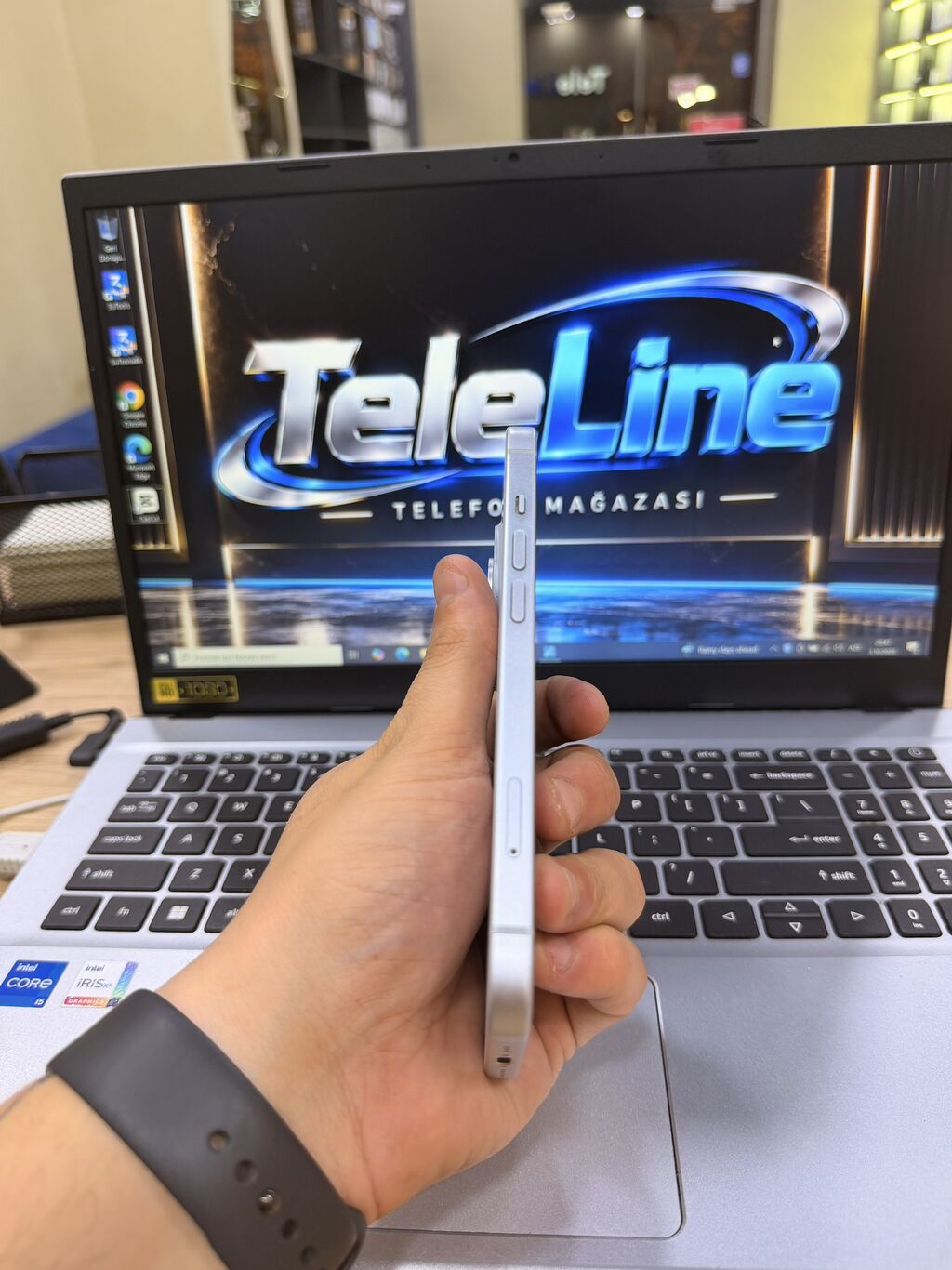 IPhone 15, 128 GB, Mavi, Zəmanət, Kredit, Simsiz şarj — Apple iPhone, Bakı (4)