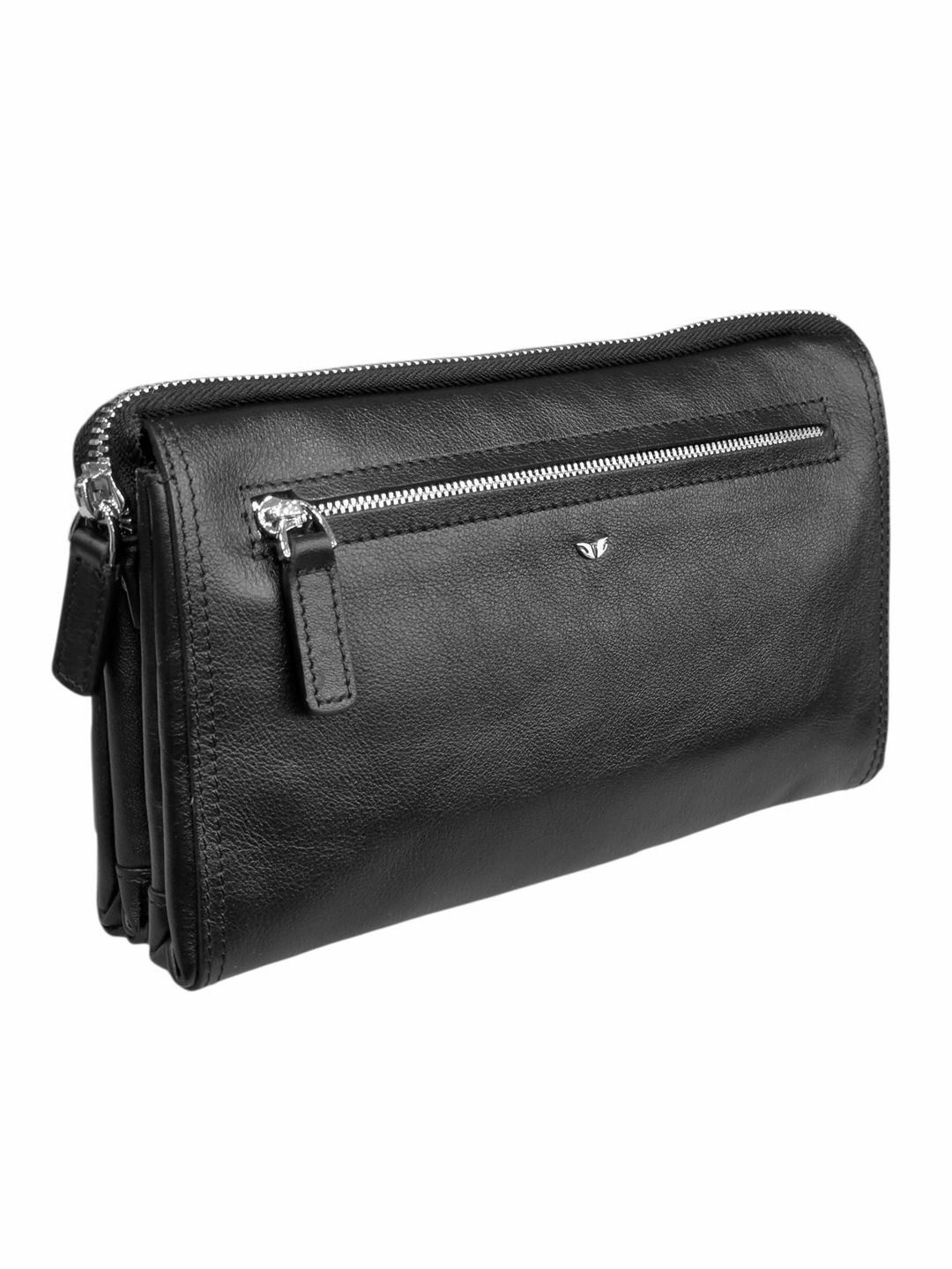 Borsetka Tergan WCo-T_1604_Black_Nappa Təbii dəri Qara 21 sm — Mallar, Bakı